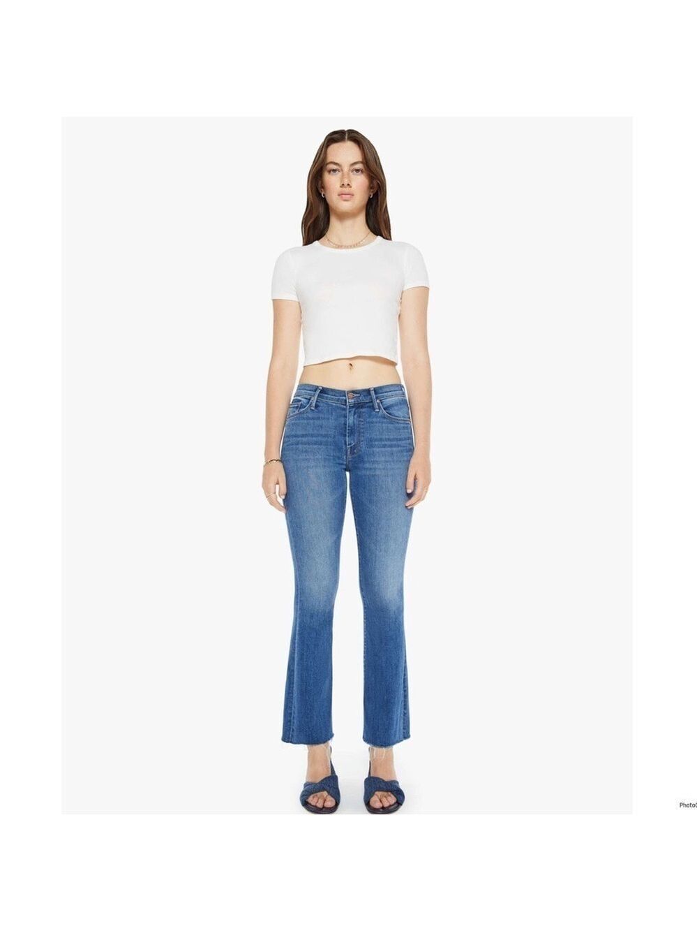 MOTHER
The Weekender High Rise Flared Jeans in We The Animals Size 29